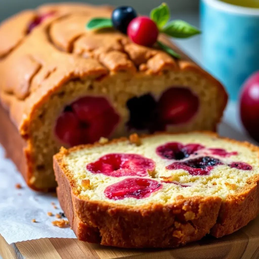 Omas Saftiger Rührkuchen mit Quark und Obst: Ein Hochgenuss in 10 Minuten