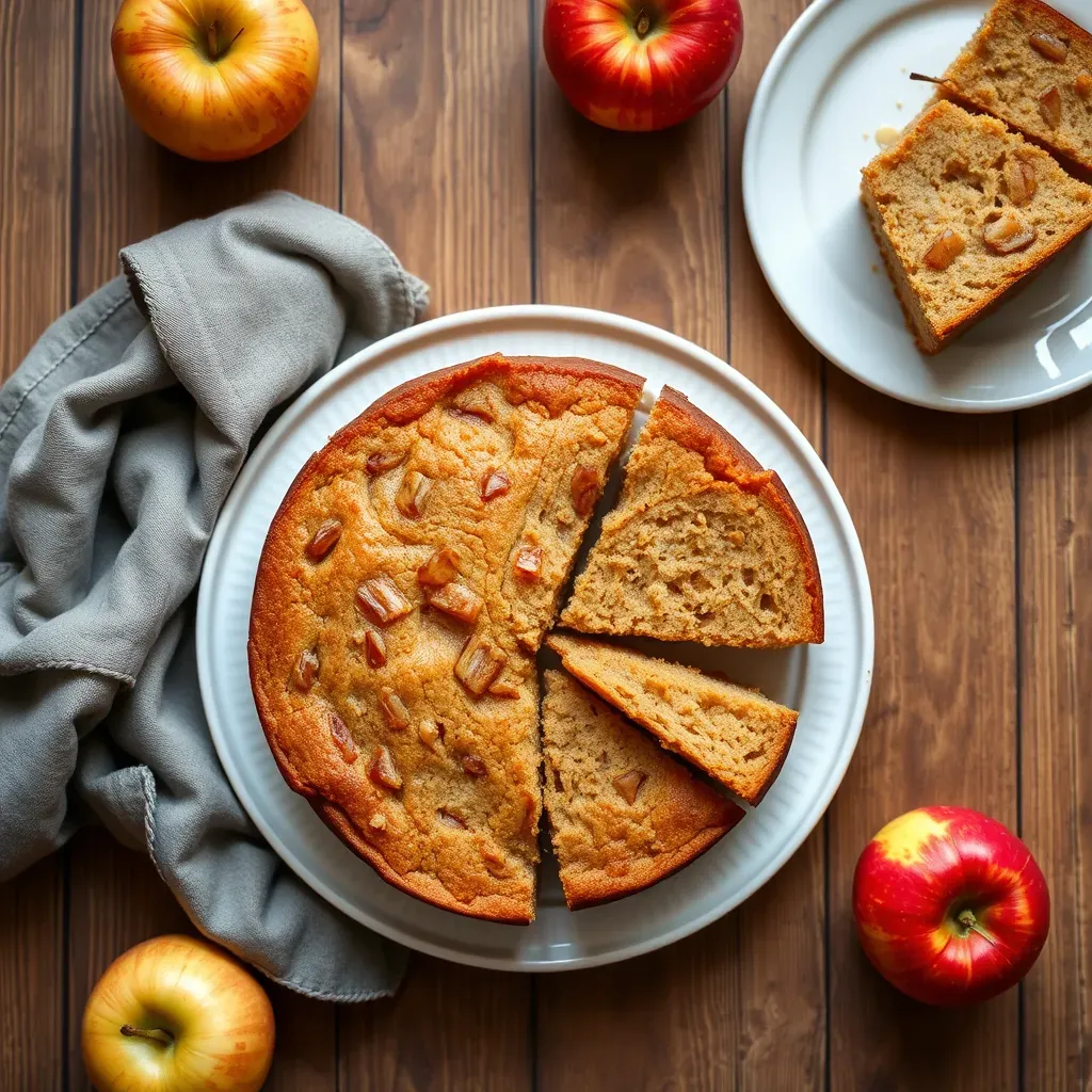 Saftiger glutenfreier Apfelkuchen vom Blech – Ein Rezept für jeden Anlass