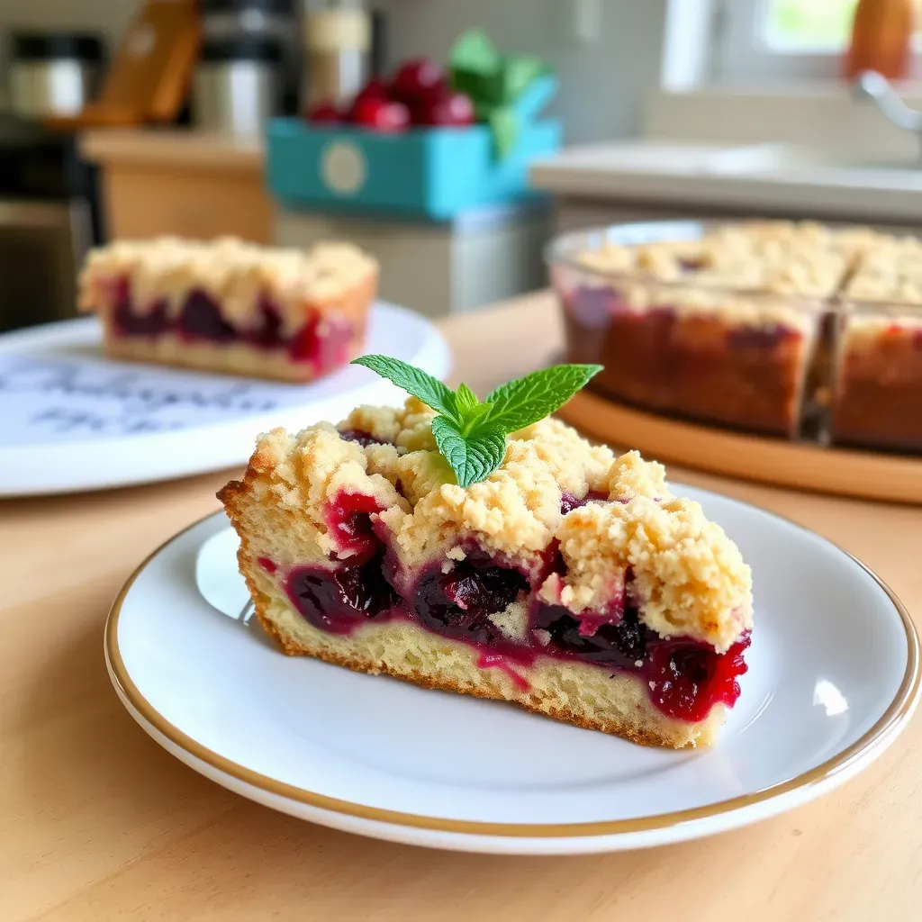 Saftiger Kirsch-Streuselkuchen vom Blech – Ein Klassiker für jede Gelegenheit