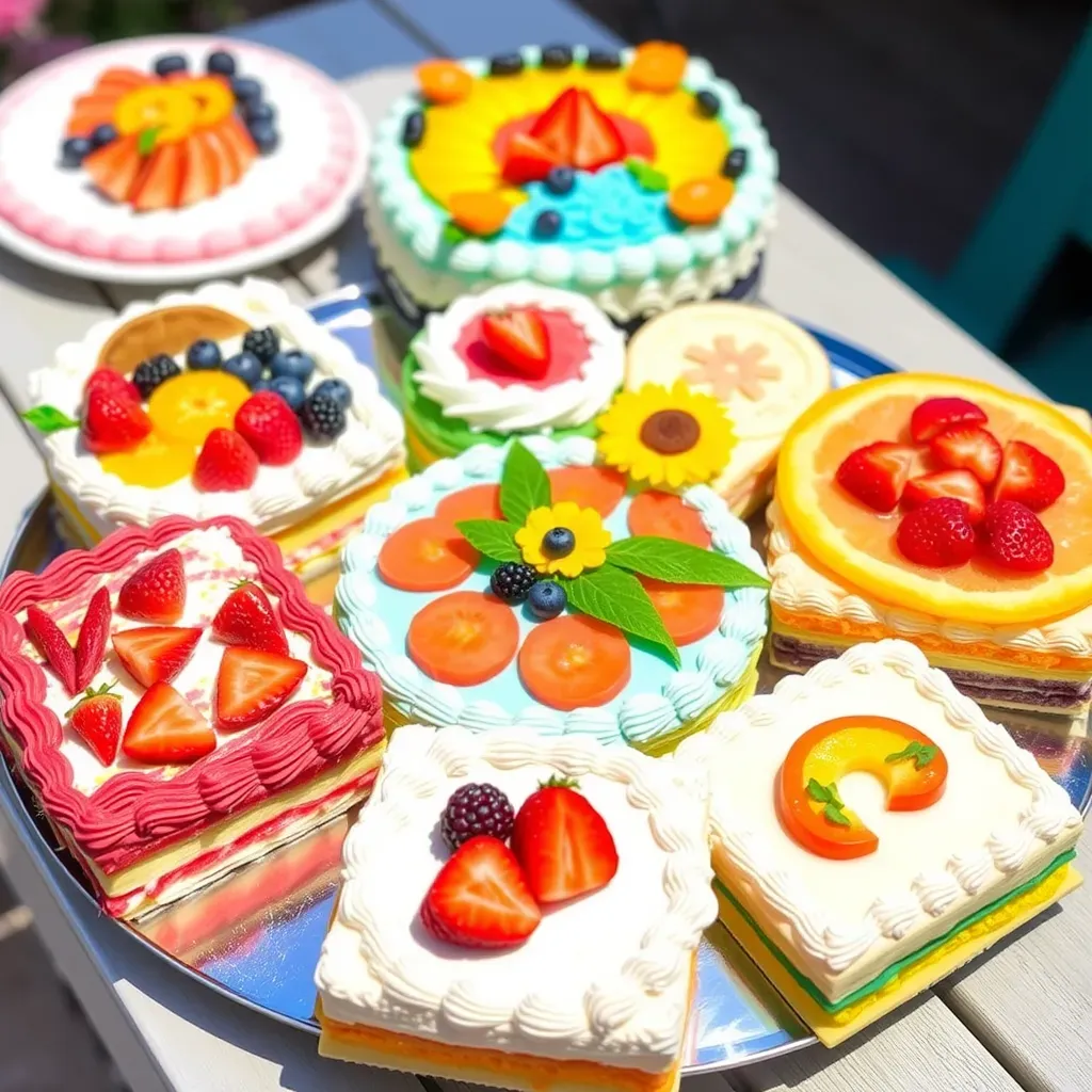 Sommerliche Blechkuchen - Ein Genuss für heiße Tage