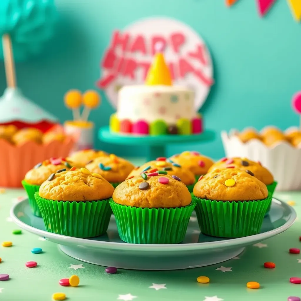 Vegane Mini Muffins: Ein Genuss für Kindergeburtstage