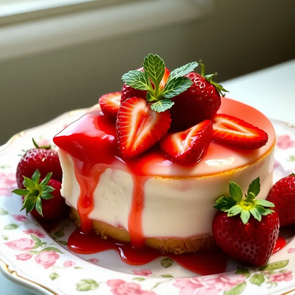 Verführerischer Erdbeer-Pudding-Kuchen: Ein Genuss für jeden Anlass